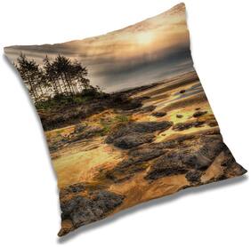 RADANYA Printed Cushion Cover with Filler Set 24x24 inch