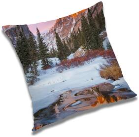 RADANYA Printed Cushion Cover with Filler Set 16x16 inch