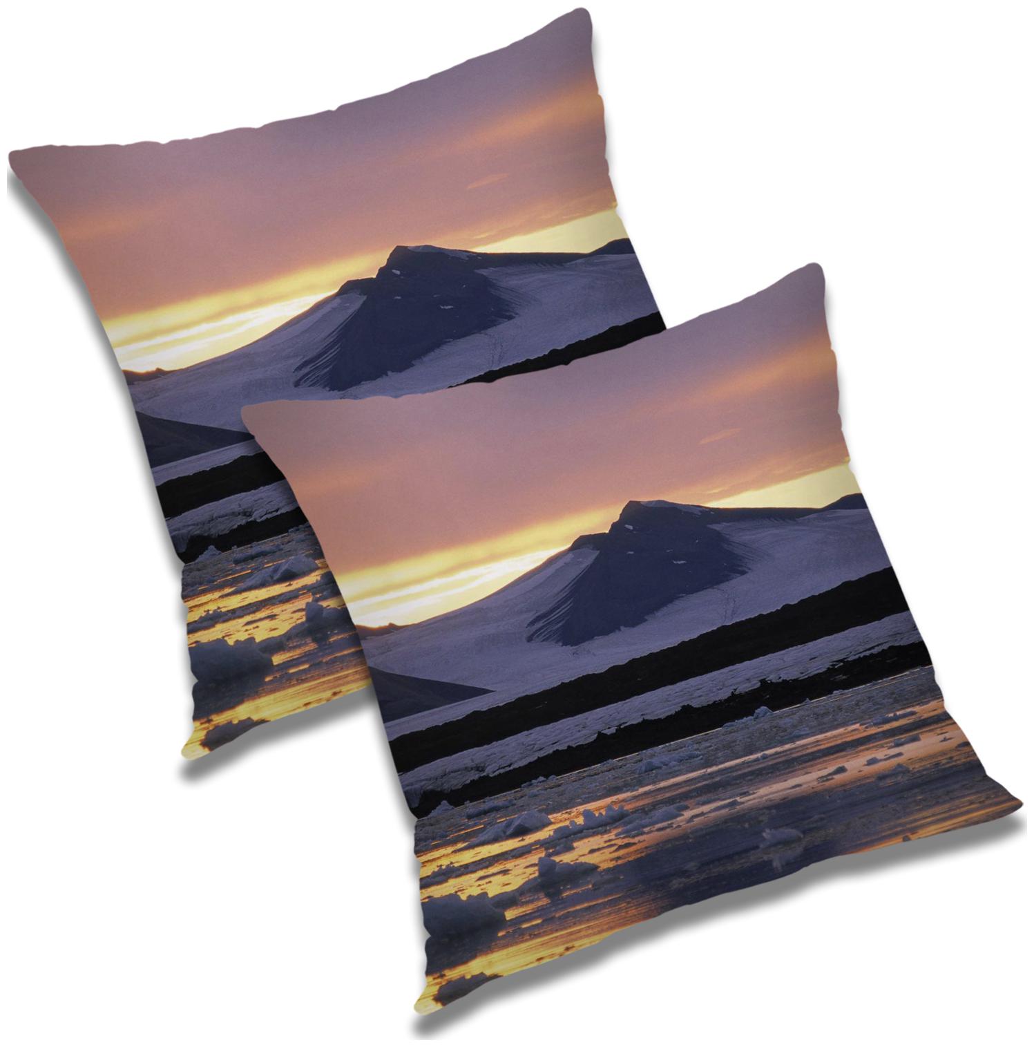 

RADANYA Printed Cushion Cover with Filler Set 20x20 inch