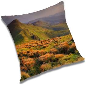 RADANYA Printed Cushion Cover with Filler Set 16x16 inch