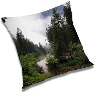 RADANYA Printed Cushion Cover with Filler Set 16x16 inch