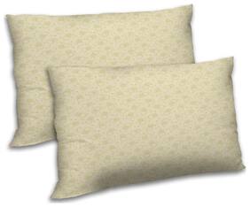 RADANYA Polyester Animal Pillow Covers ( Pack of 2 , Beige )