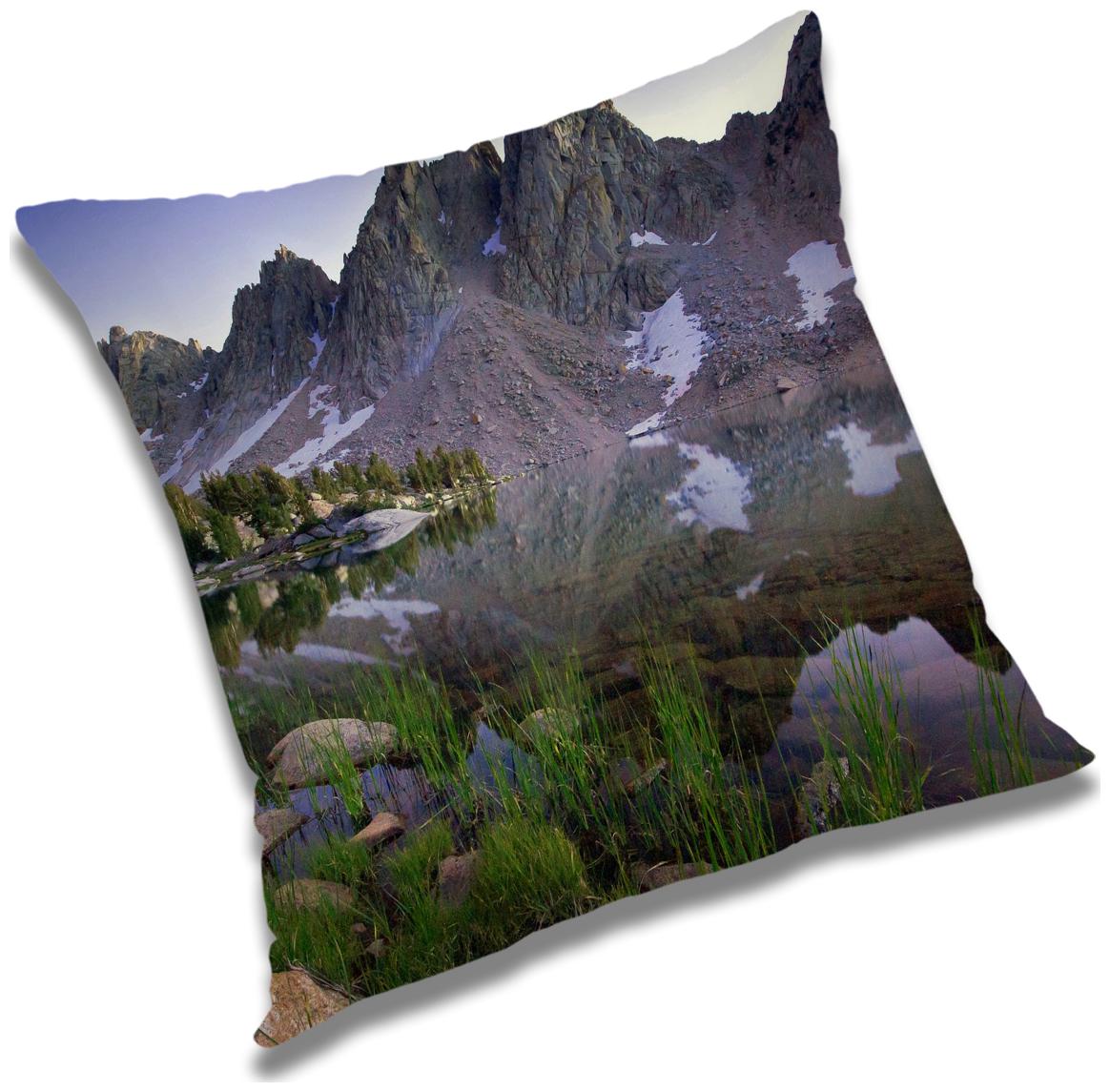 

RADANYA Printed Cushion Cover with Filler Set 18x18 inch