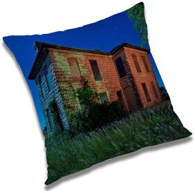 RADANYA Printed Cushion Cover with Filler Set 16x16 inch