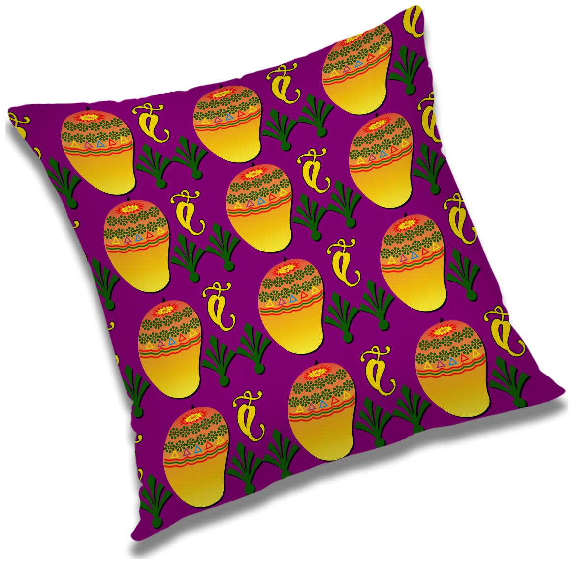 

RADANYA Printed Cushion Cover with Filler Set 20x20 inch