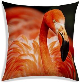 RADANYA Printed Polyester Orange Cushion Cover ( Small , Pack of 1 )