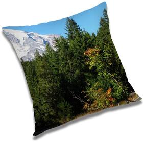 RADANYA Printed Cushion Cover with Filler Set 16x16 inch