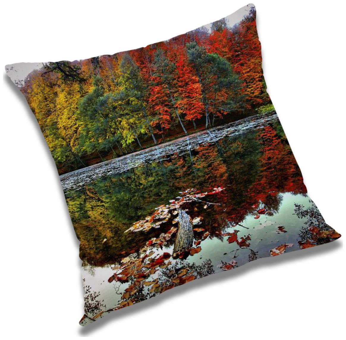 

RADANYA Printed Cushion Cover with Filler Set 24x24 inch