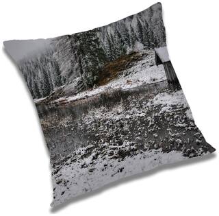 RADANYA Printed Cushion Cover with Filler Set 16x16 inch