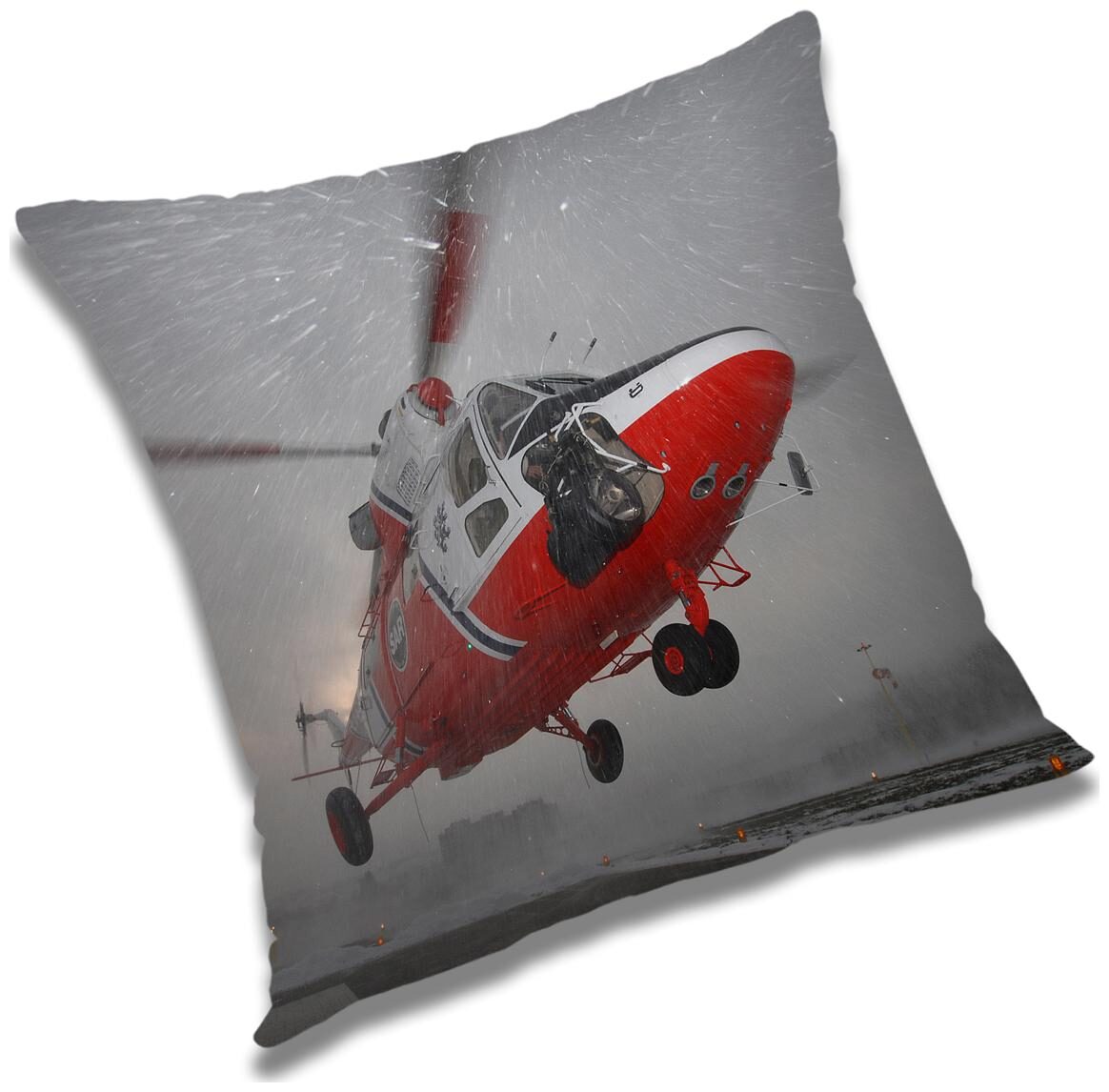 

RADANYA Printed Cushion Cover with Filler Set 12X12 inch