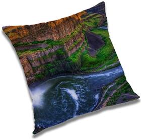 RADANYA Printed Cushion Cover with Filler Set 20x20 inch