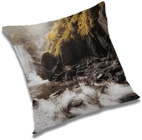 RADANYA Printed Cushion Cover with Filler Set 24x24 inch