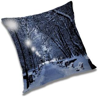 RADANYA Printed Cushion Cover with Filler Set 18x18 inch