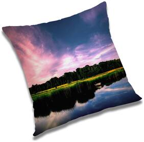 RADANYA Printed Cushion Cover with Filler Set 24x24 inch