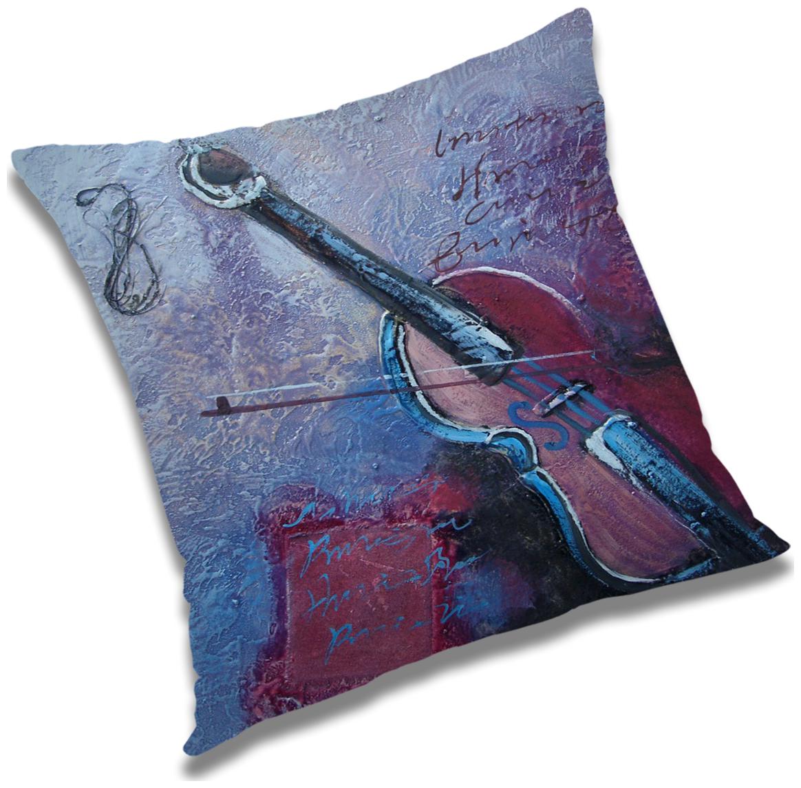 

RADANYA Printed Cushion Cover with Filler Set 16x16 inch