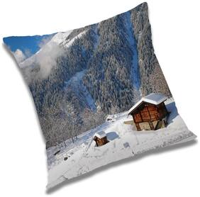 RADANYA Printed Cushion Cover with Filler Set 24x24 inch