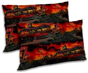 RADANYA Polyester Printed Pillow Covers ( Pack of 2 , Multi )