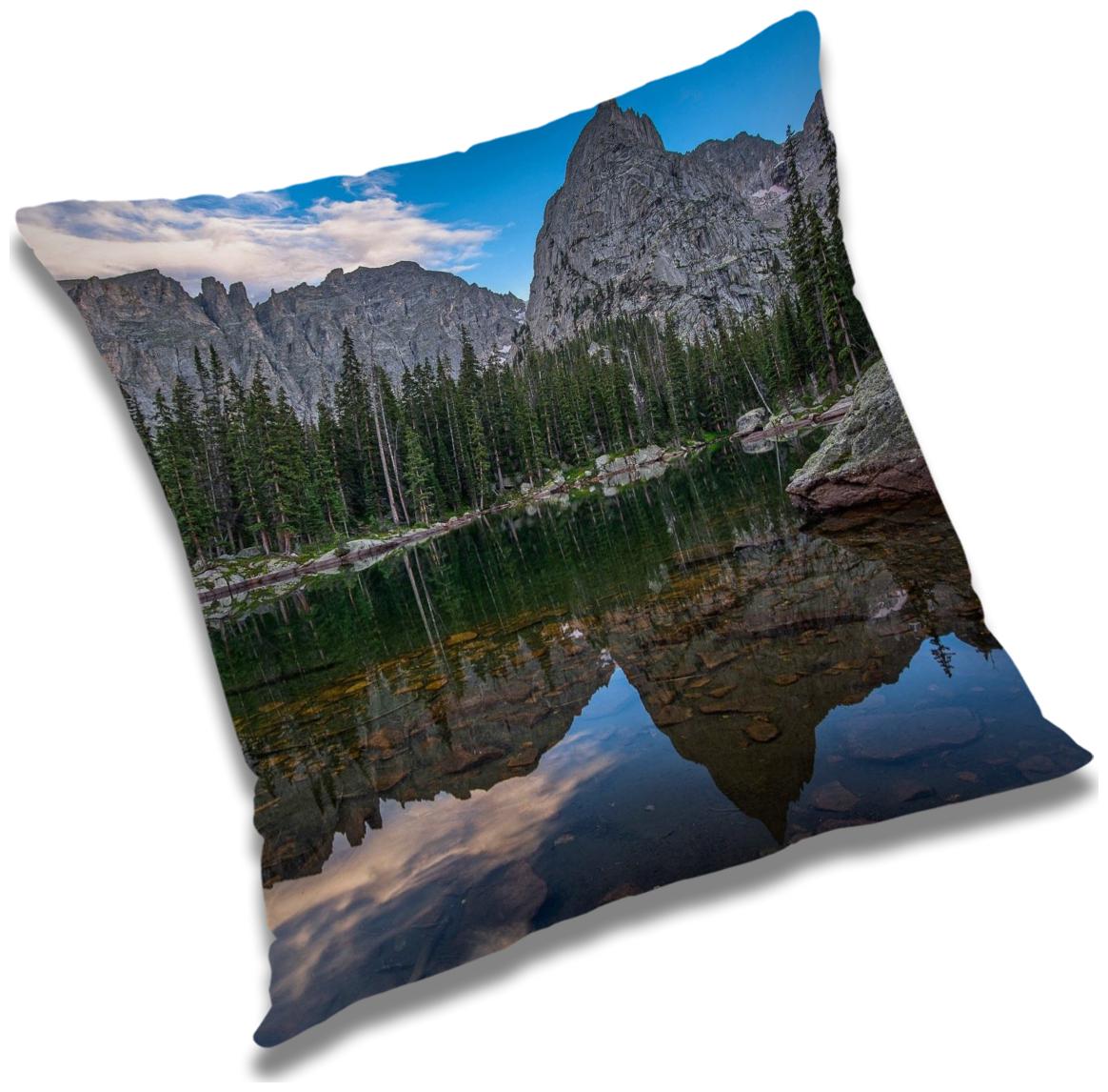 

RADANYA Printed Cushion Cover with Filler Set 12x12 inch