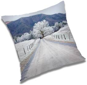 RADANYA Printed Cushion Cover with Filler Set 18x18 inch