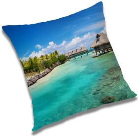 RADANYA Printed Cushion Cover with Filler Set 12x12 inch