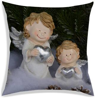 RADANYA Printed Cushion Cover 16x16 inch