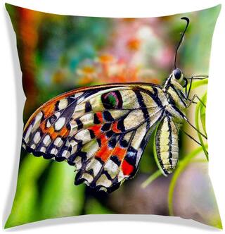RADANYA Printed Cushion Cover 18x18 inch