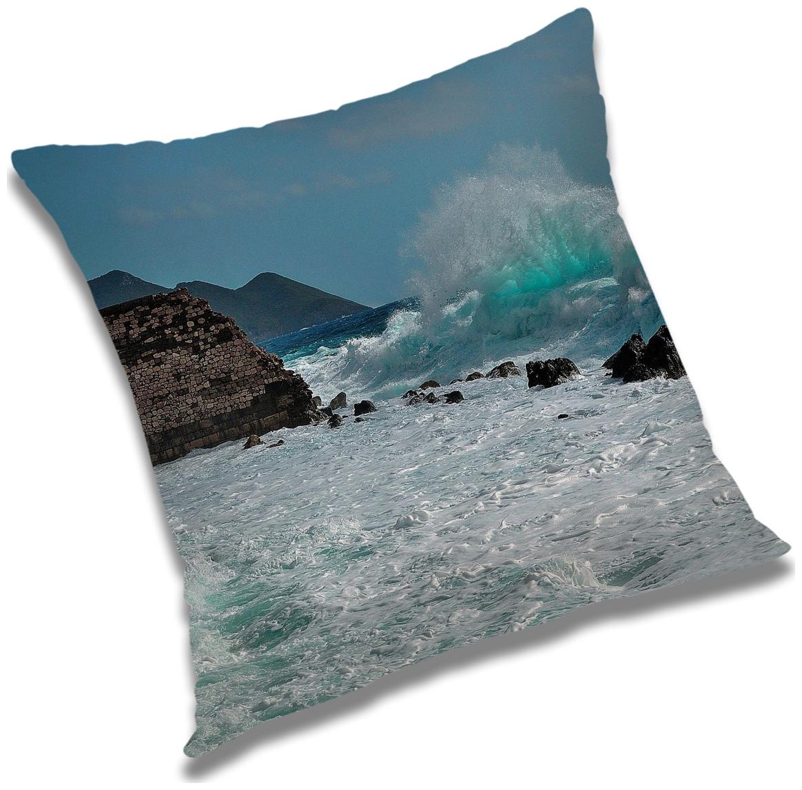 

RADANYA Printed Cushion Cover with Filler Set 24x24 inch