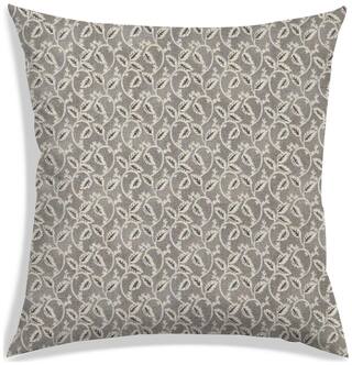 RADANYA Printed Polyester Grey Cushion Cover ( Regular , Pack of 1 )