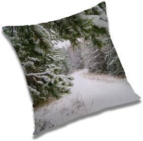 RADANYA Printed Cushion Cover with Filler Set 16x16 inch