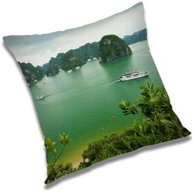 RADANYA Printed Cushion Cover with Filler Set 20x20 inch