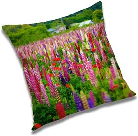 RADANYA Printed Cushion Cover with Filler Set 12x12 inch