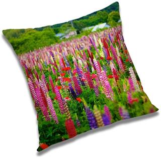 RADANYA Printed Cushion Cover with Filler Set 12x12 inch