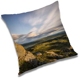 RADANYA Printed Cushion Cover with Filler Set 20x20 inch