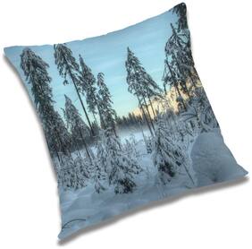 RADANYA Printed Cushion Cover with Filler Set 18x18 inch