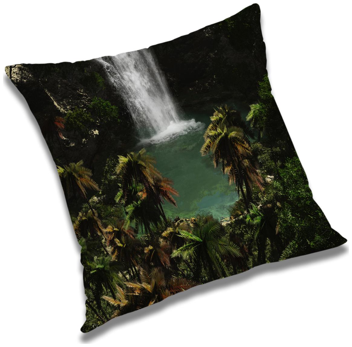 

RADANYA Printed Cushion Cover with Filler Set 18x18 inch