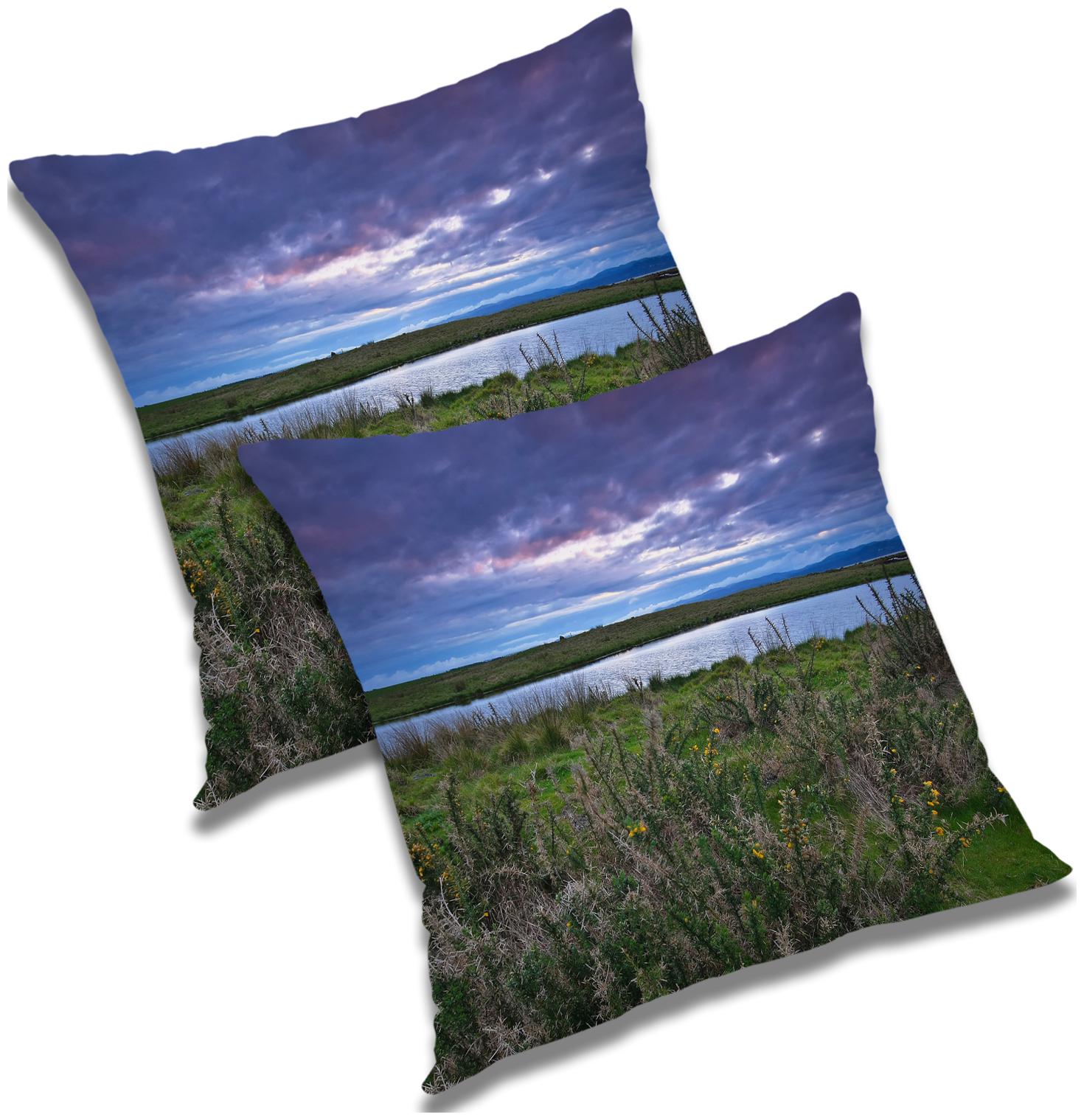 

RADANYA Printed Cushion Cover with Filler Set 20x20 inch