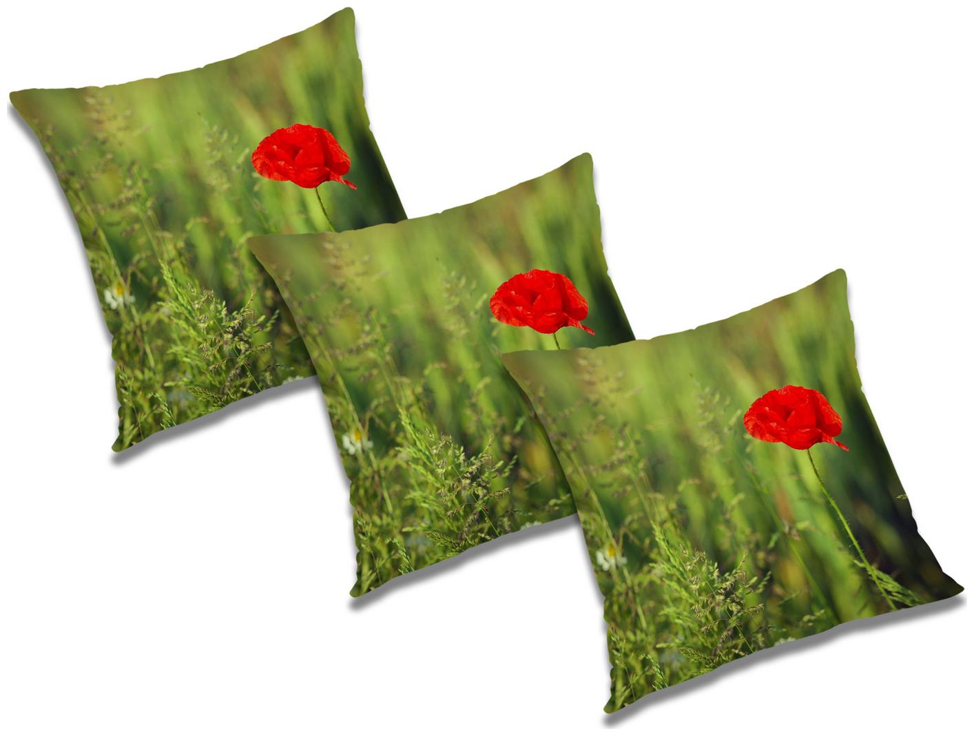 

RADANYA Printed Cushion Cover (Set of 3) 12X12 inch