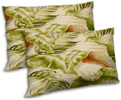 RADANYA Printed Accent Cusion Set of 2 - 12x18 inch