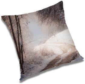RADANYA Printed Cushion Cover with Filler Set 16x16 inch