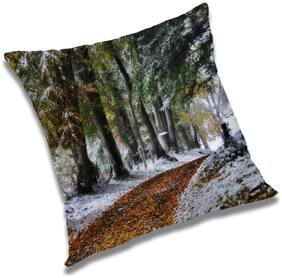 RADANYA Printed Cushion Cover with Filler Set 18x18 inch