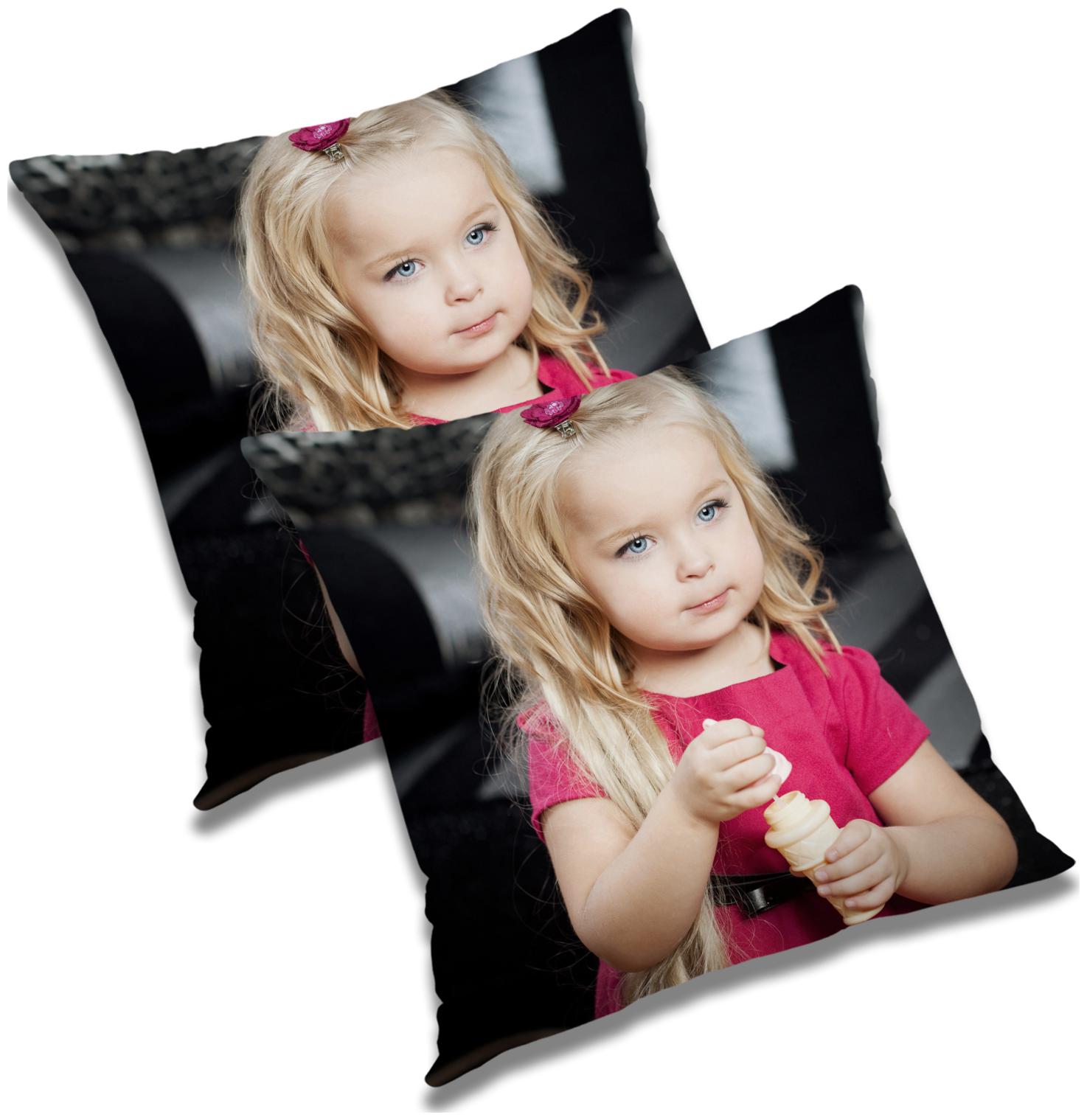 

RADANYA Printed Cushion Cover with Filler Set 24x24 inch