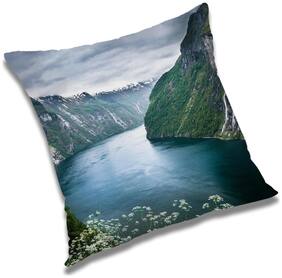 RADANYA Printed Cushion Cover with Filler Set 20x20 inch