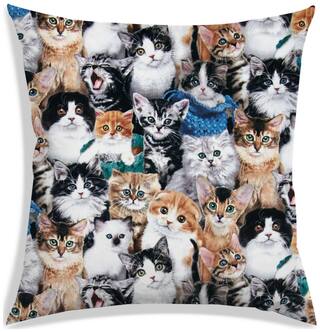 RADANYA Printed Cushion Cover 18x18 inch