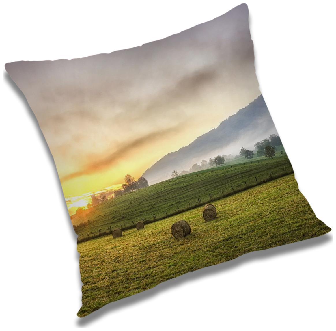 

RADANYA Printed Cushion Cover with Filler Set 16x16 inch