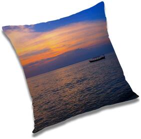 RADANYA Printed Cushion Cover with Filler Set 24x24 inch