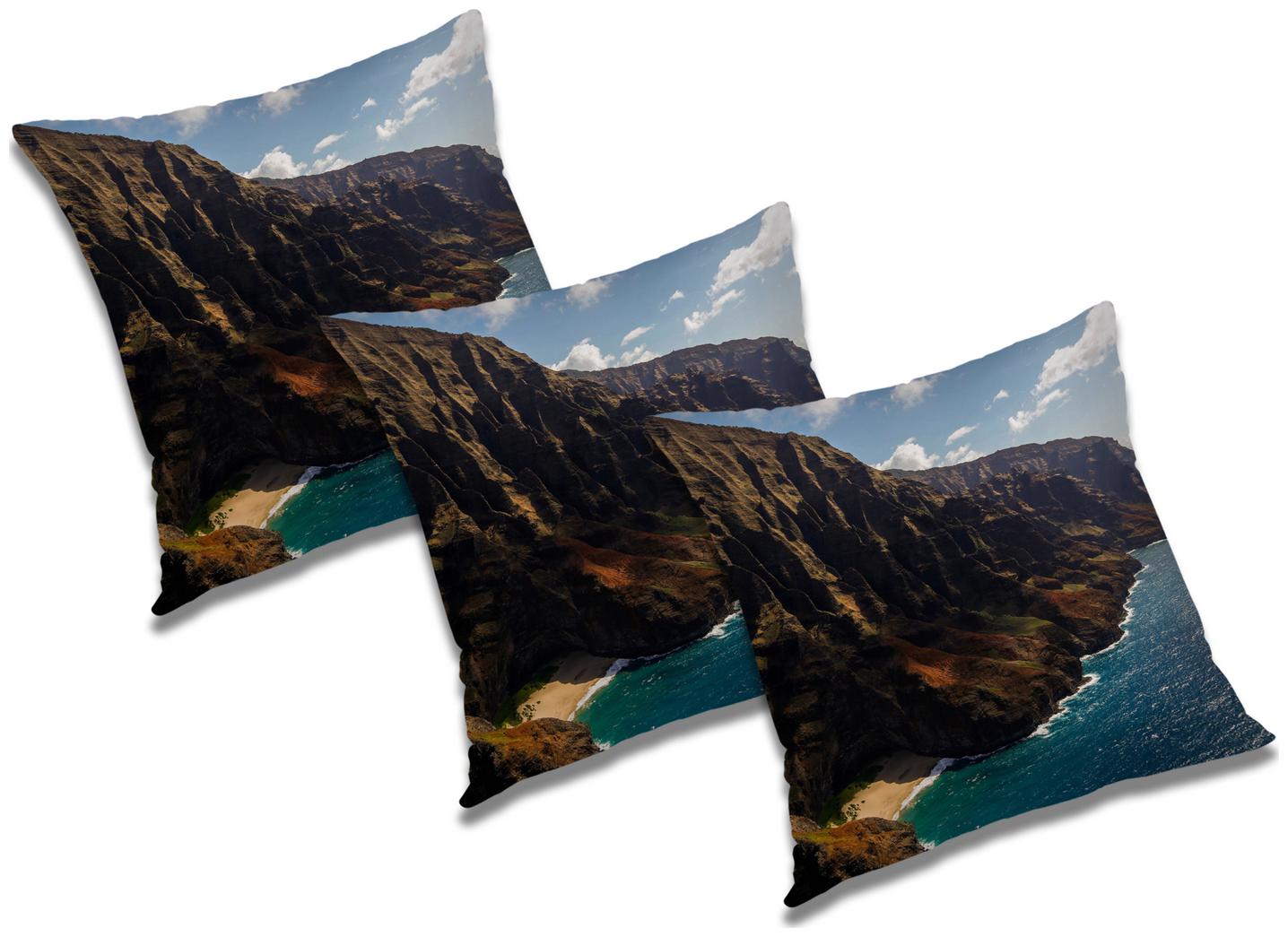 

RADANYA Printed Cushion Cover with Filler (Set of 3) 12x12 inch