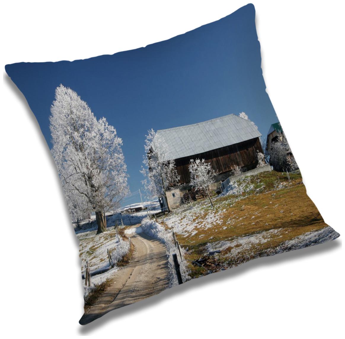 

RADANYA Printed Cushion Cover with Filler Set 24x24 inch