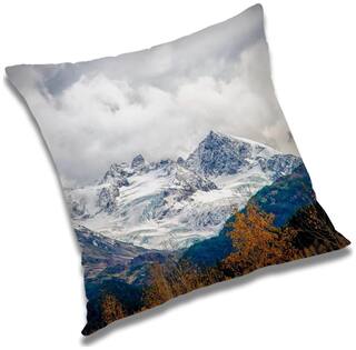 RADANYA Printed Cushion Cover with Filler Set 18x18 inch