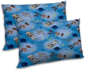 RADANYA Polyester Printed Pillow Covers ( Pack of 2 , Blue )