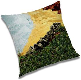 RADANYA Printed Cushion Cover with Filler Set 12x12 inch